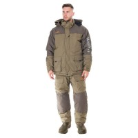 Костюм зимний Хантсмен Юкон Айс -45°С, хаки, Breathable (48-50, 52-54, 56-58, 60-62)