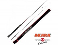 Спинниг штекерный угольный (карбон) 2 колена Akara Teuri Classic UL662 TX-30 (0,6-7) 1,98 м