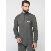 А Термобелье Thermoline Zip цвет Серый Флис фактурный р-р 46-48 (M)