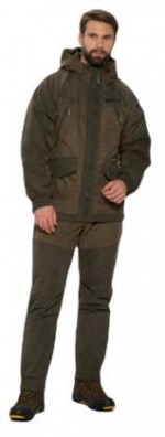 Костюм демисезонный Горка Люкс цвет Хаки ткань Исландия (Размер: 56-58, Рост: 182-188)